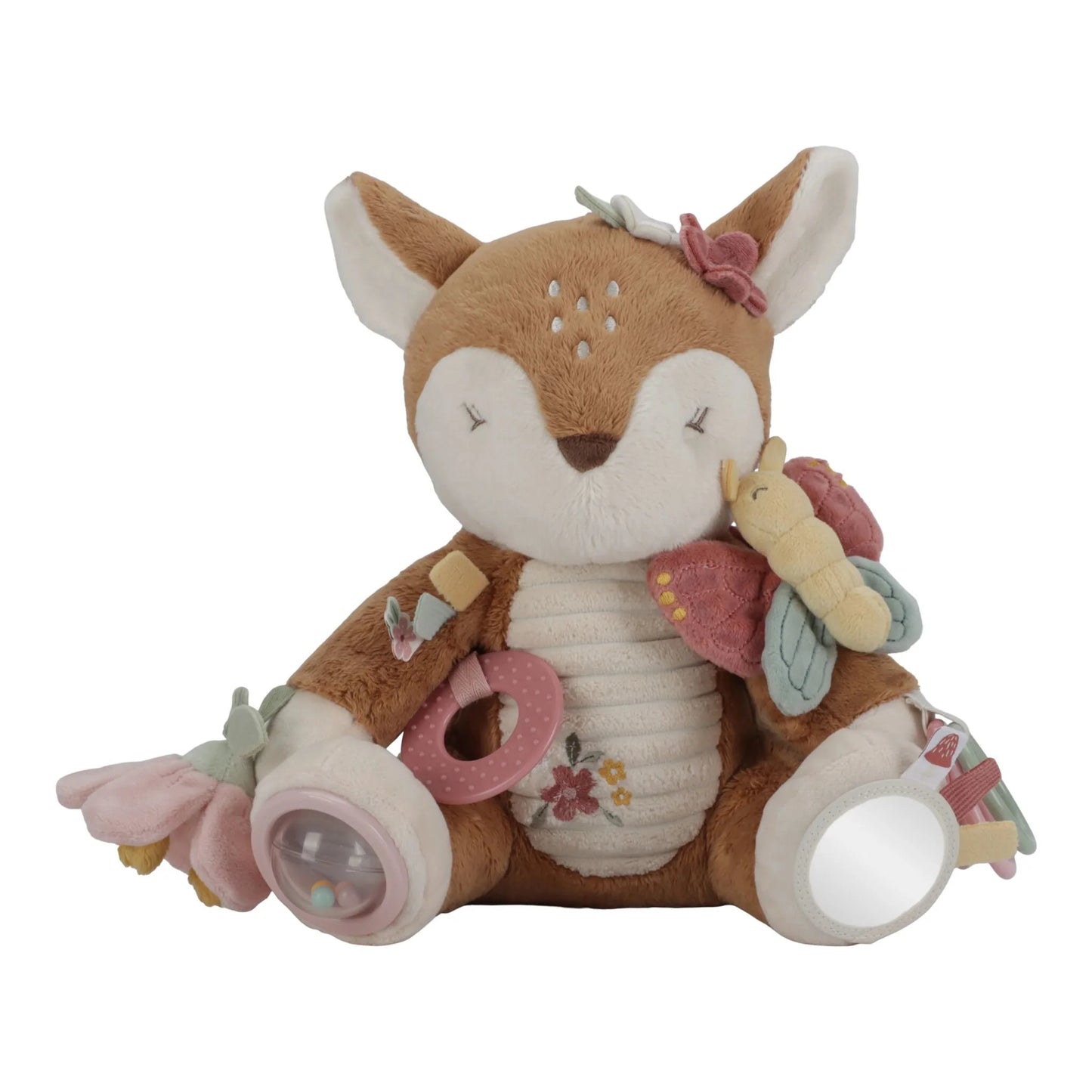 Peluche d'activités Cerf - Rose - Fairy Garden