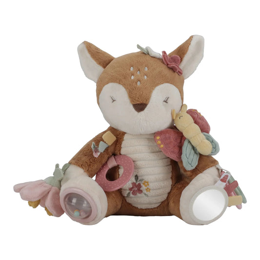 Peluche d'activités Cerf - Rose - Fairy Garden