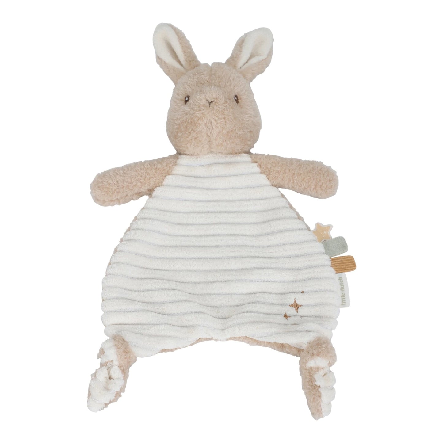 Doudou Lapin Newborn Naturals, détail de la tête de lapin