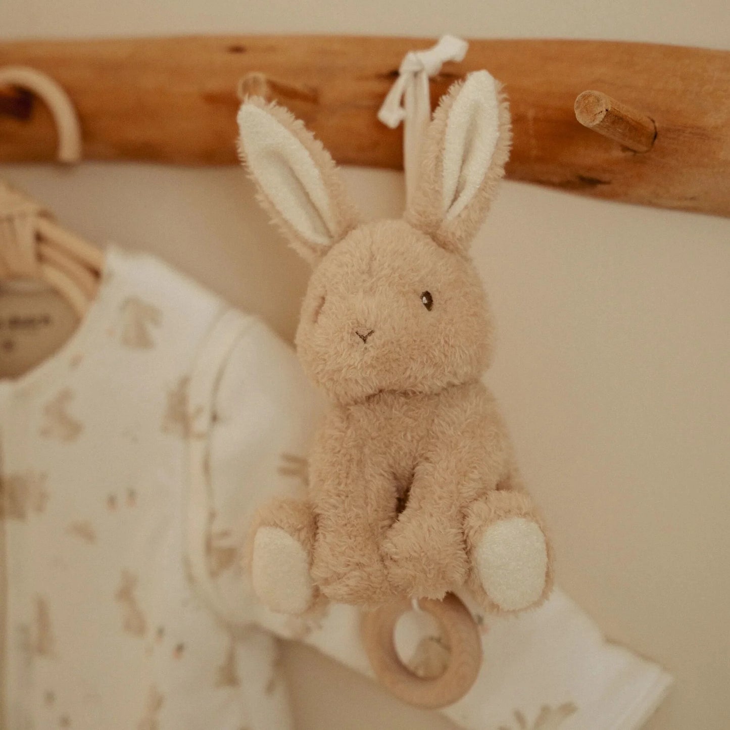 Boîte à musique lapin - Beige - Baby Bunny Price