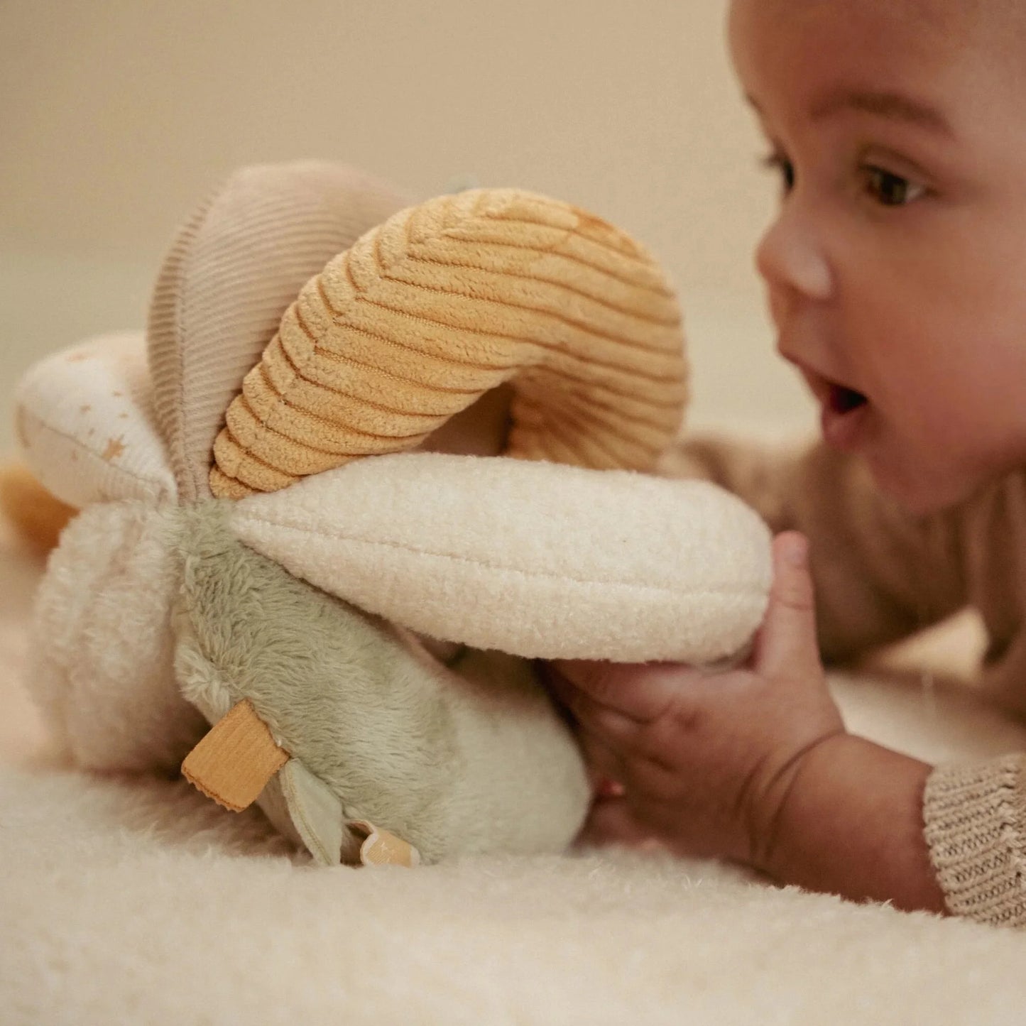 Balle de préhension - Blanc - Newborn Naturals