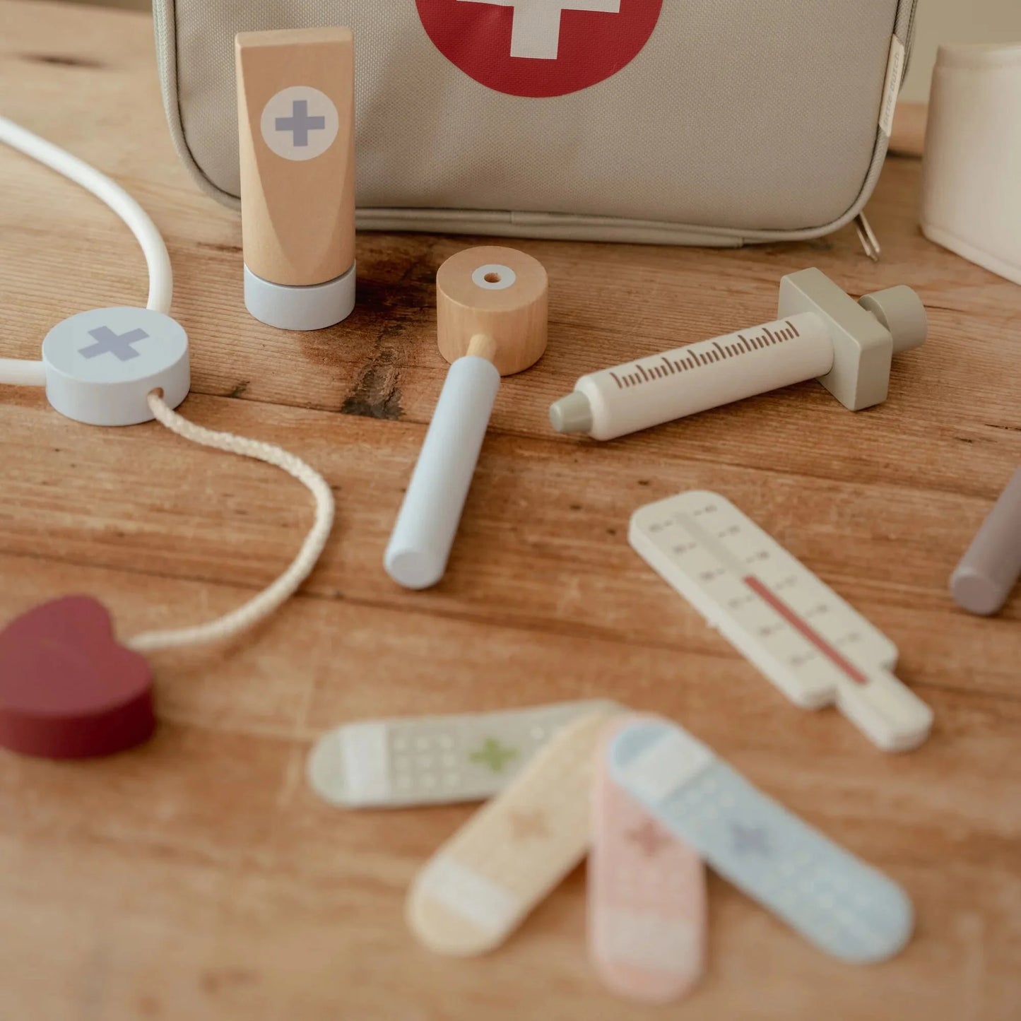 Set de docteur en bois - Vert - Essentials