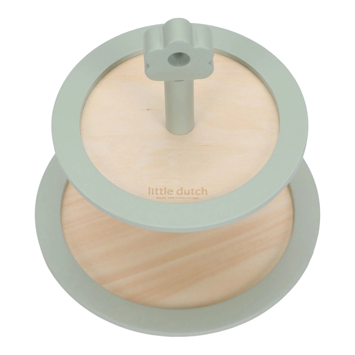 Etagère en bois - Vert - Essentials