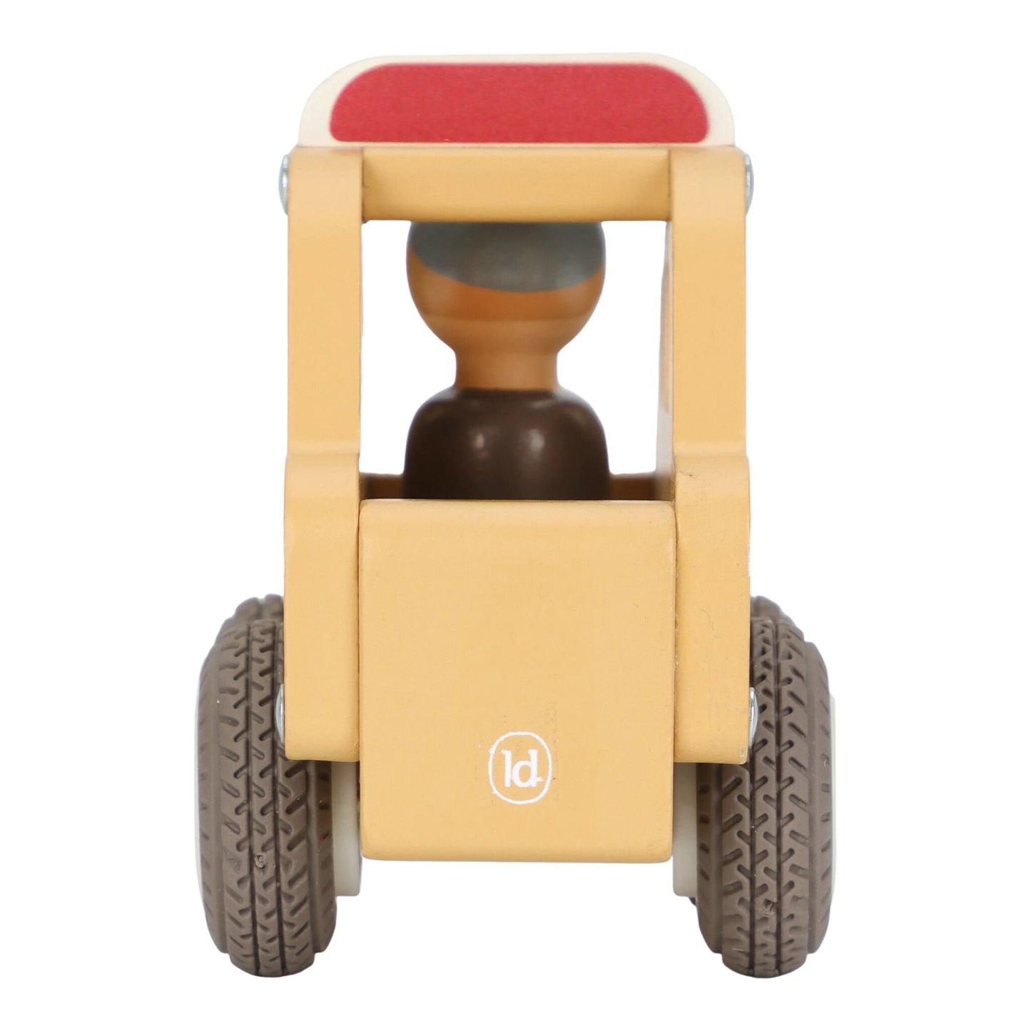 Voiture en bois Taxi Little Dutch - figurine chauffeur