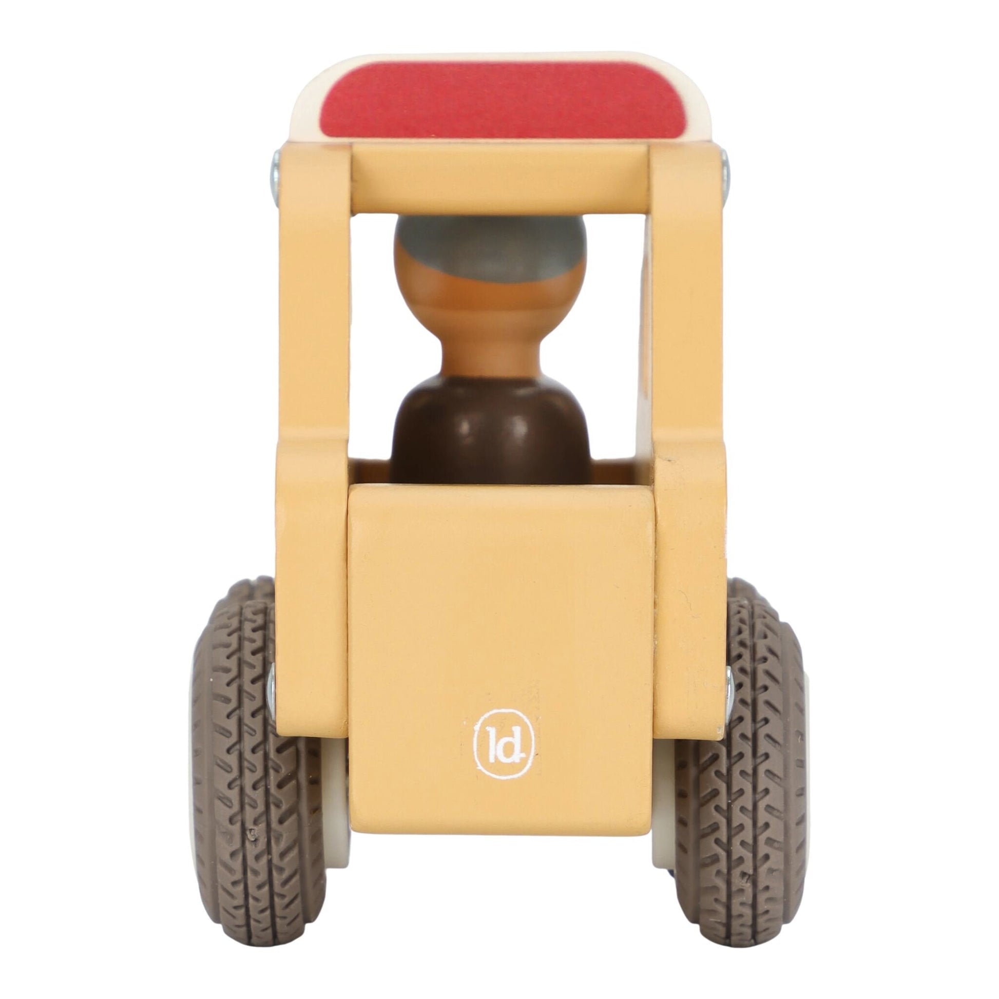 Voiture en bois Taxi Little Dutch - figurine chauffeur