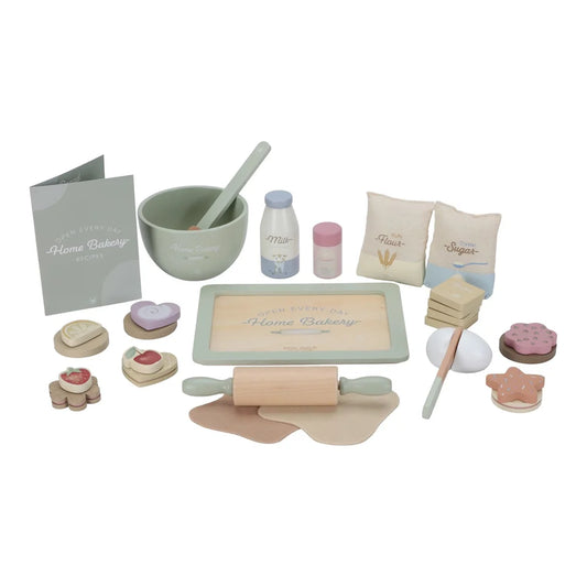 Set de pâtisserie en bois – Multicolore – Essentials