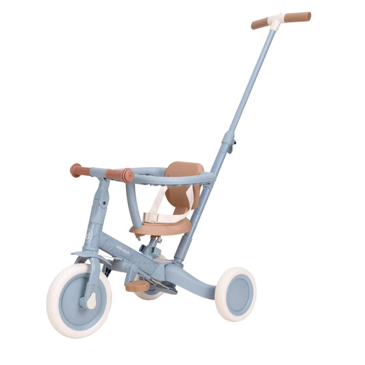 4 en 1 tricycle - Bleu