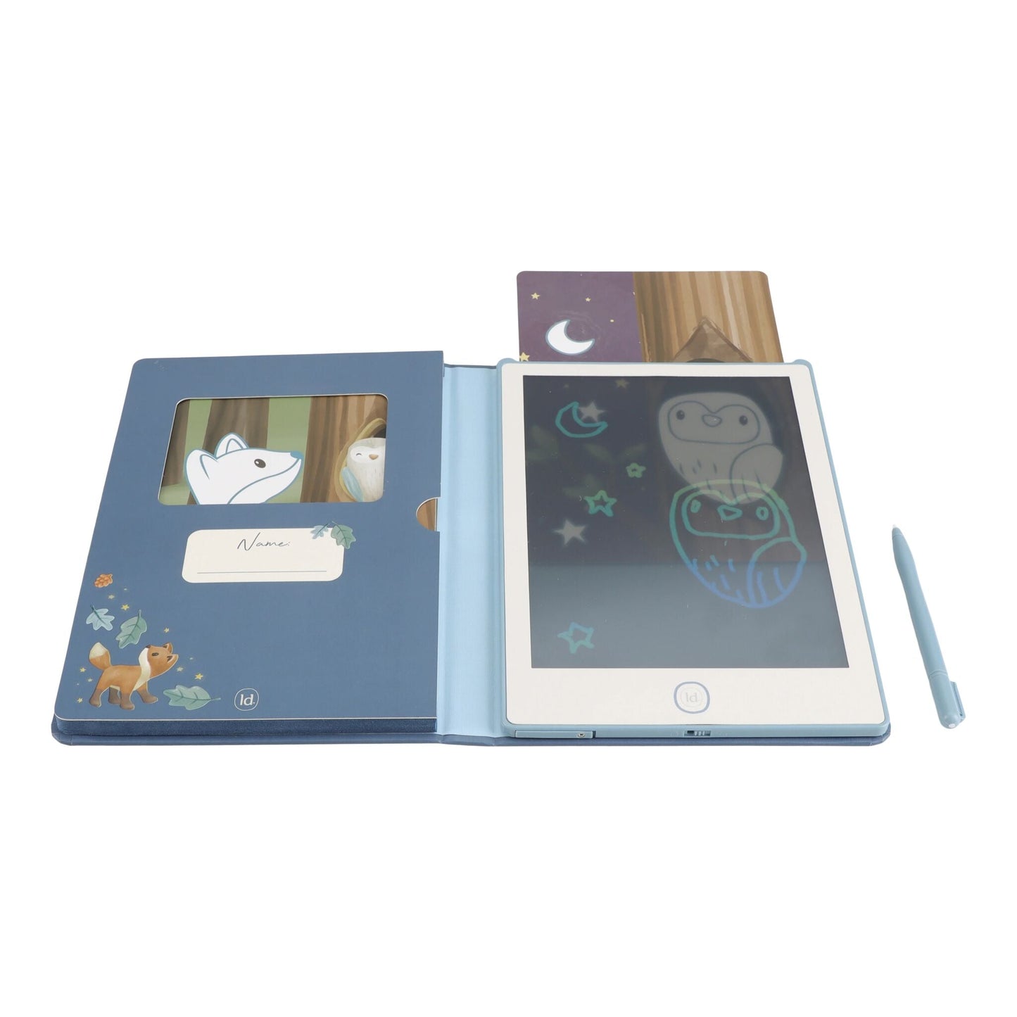 Tablette à dessin Little Dutch Bleu - cartes modèles