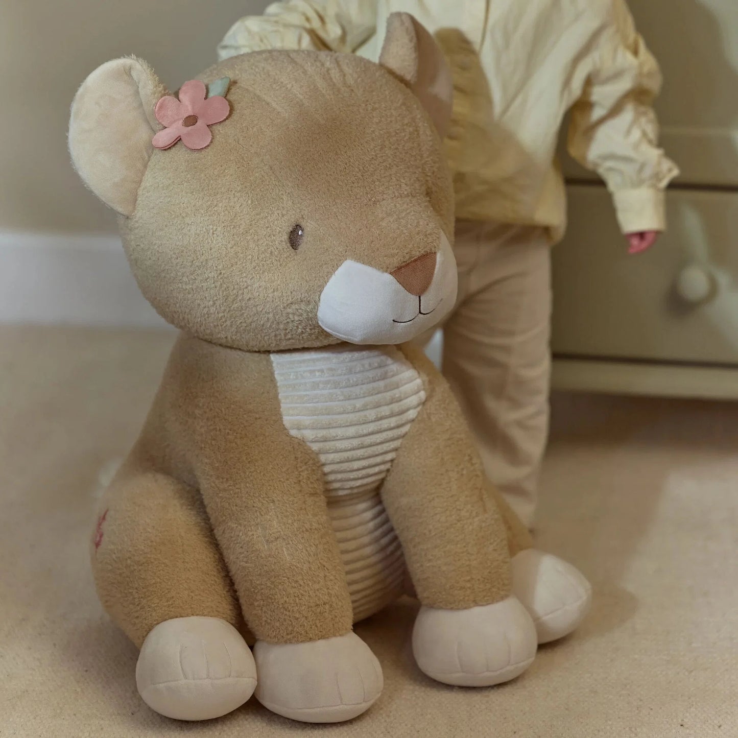 Peluche Lionne - 60 cm