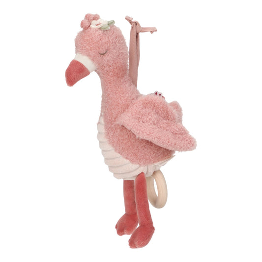 Boîte à musique Flamant rose Little Dutch Safari Friends