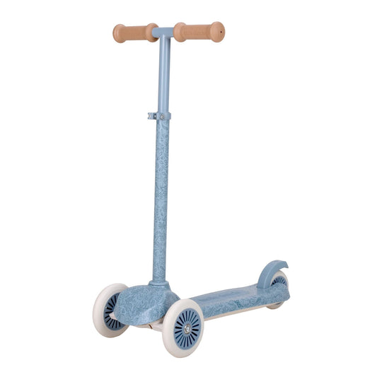 Trottinette 3 roues Little Dutch bleue