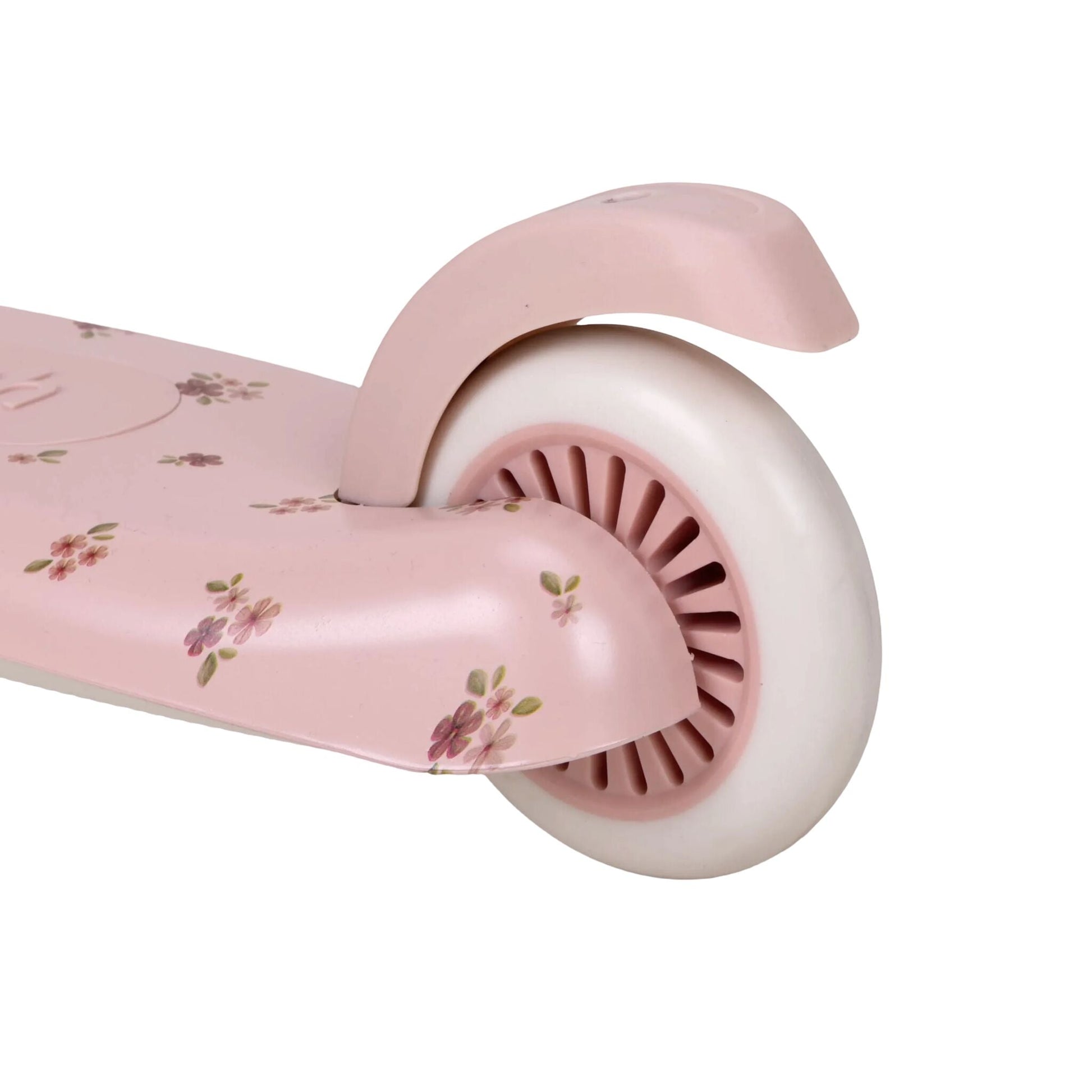 Trottinette 3 roues Little Dutch rose, détail du frein arrière