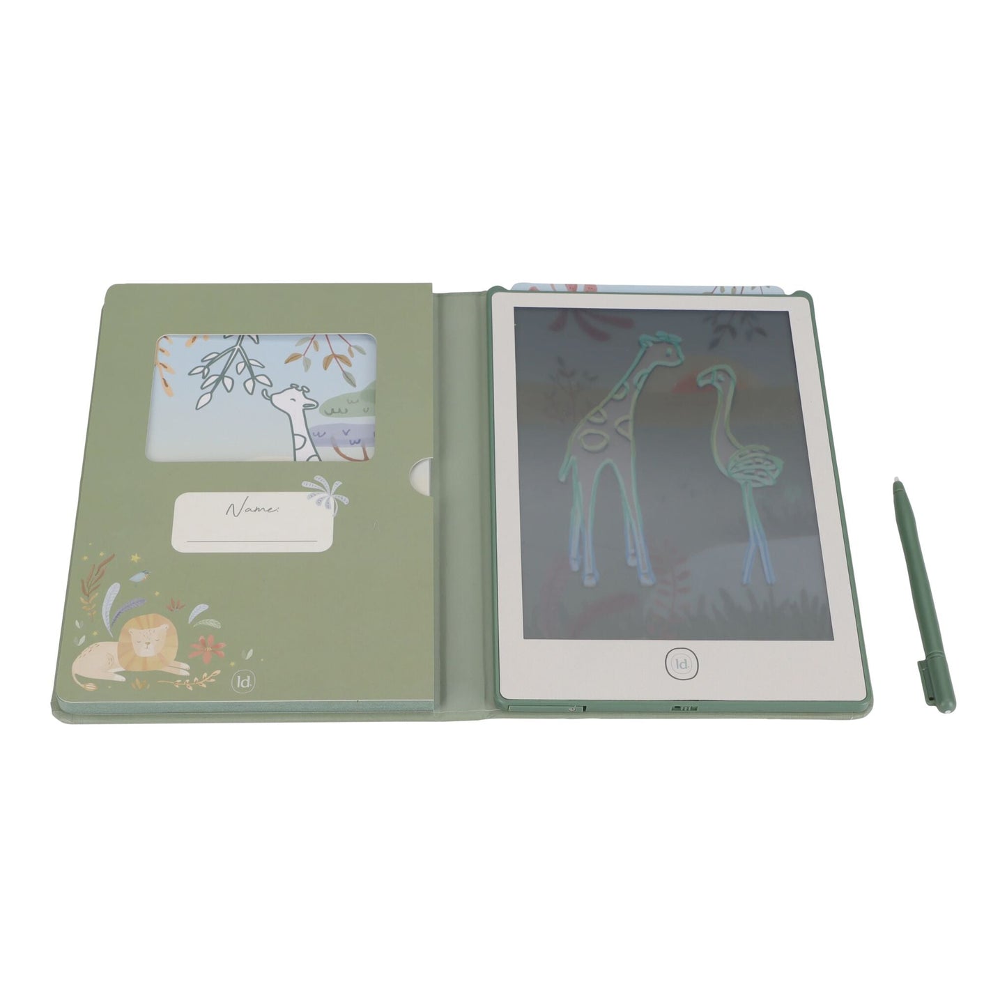 Tablette à dessin Little Dutch Vert - packaging