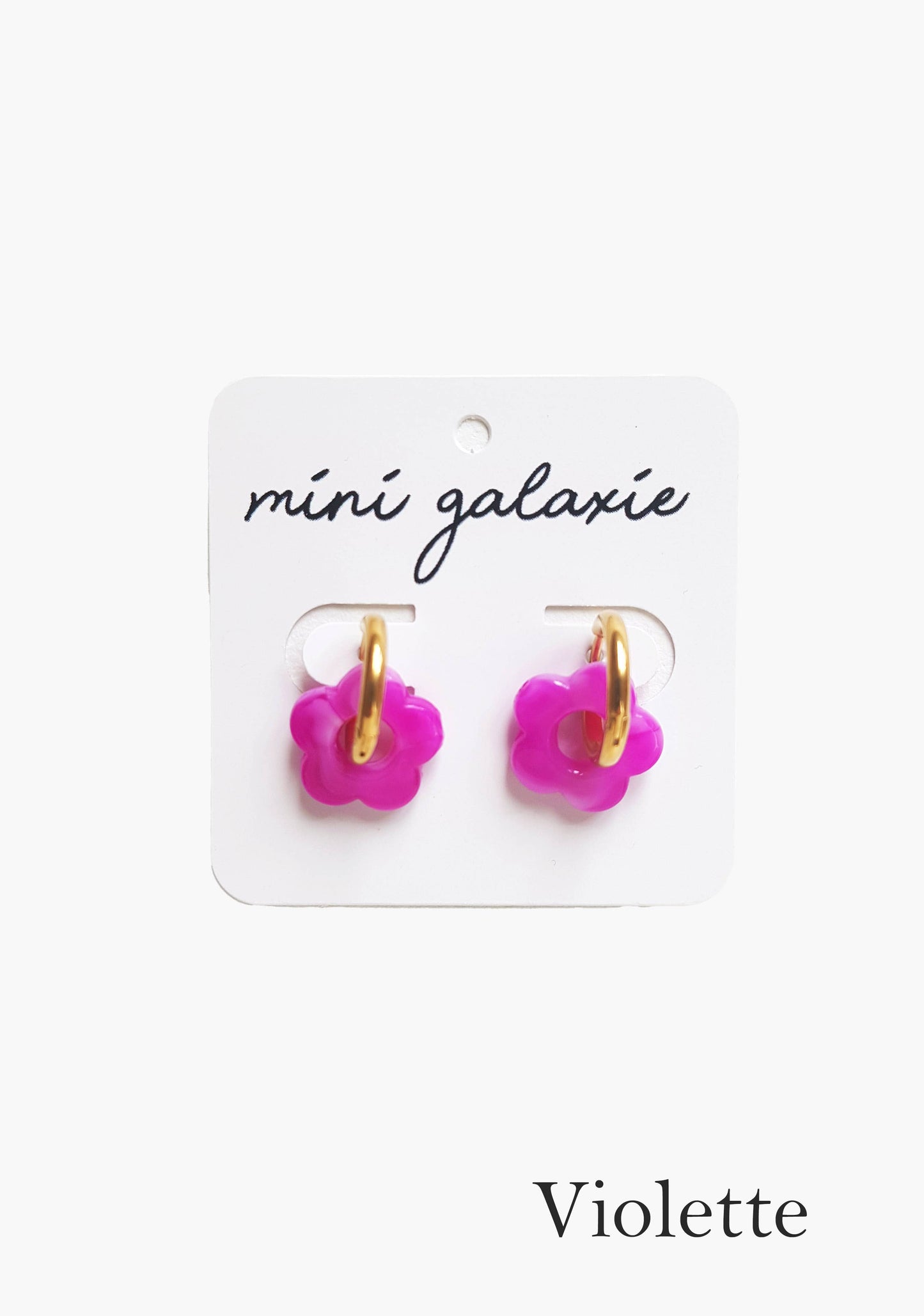 Boucles d'oreilles femme et enfant mini fleurs 🌺