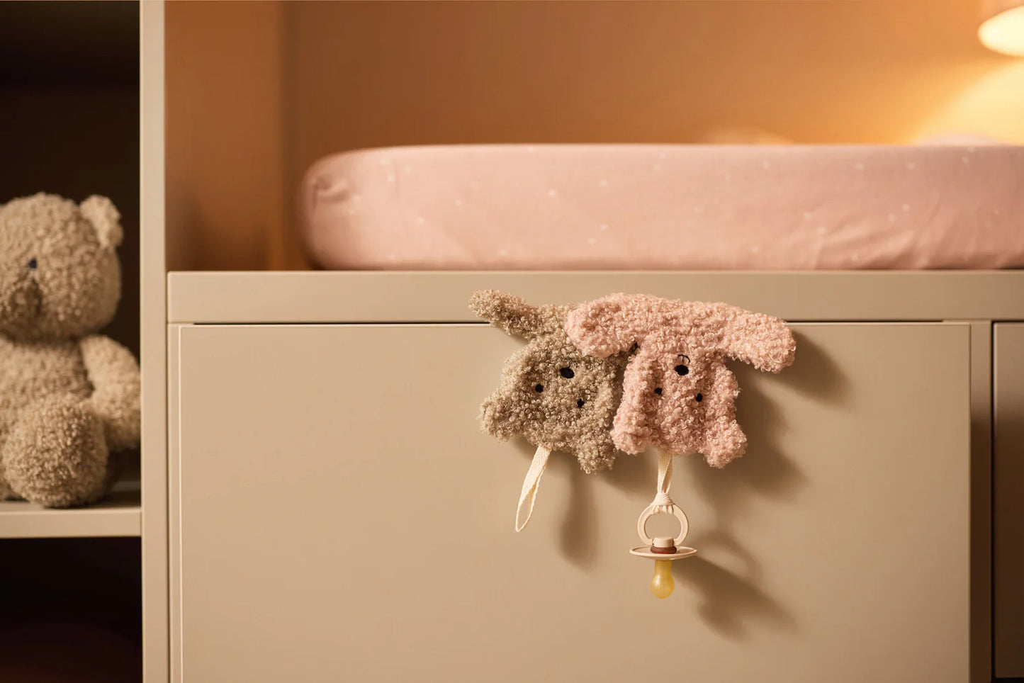 Attache Sucette - Teddy Bear