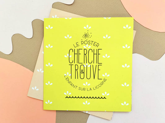Pamela Loops - Poster Cherche et trouve parrain « Veux-tu être mon parrain ? »