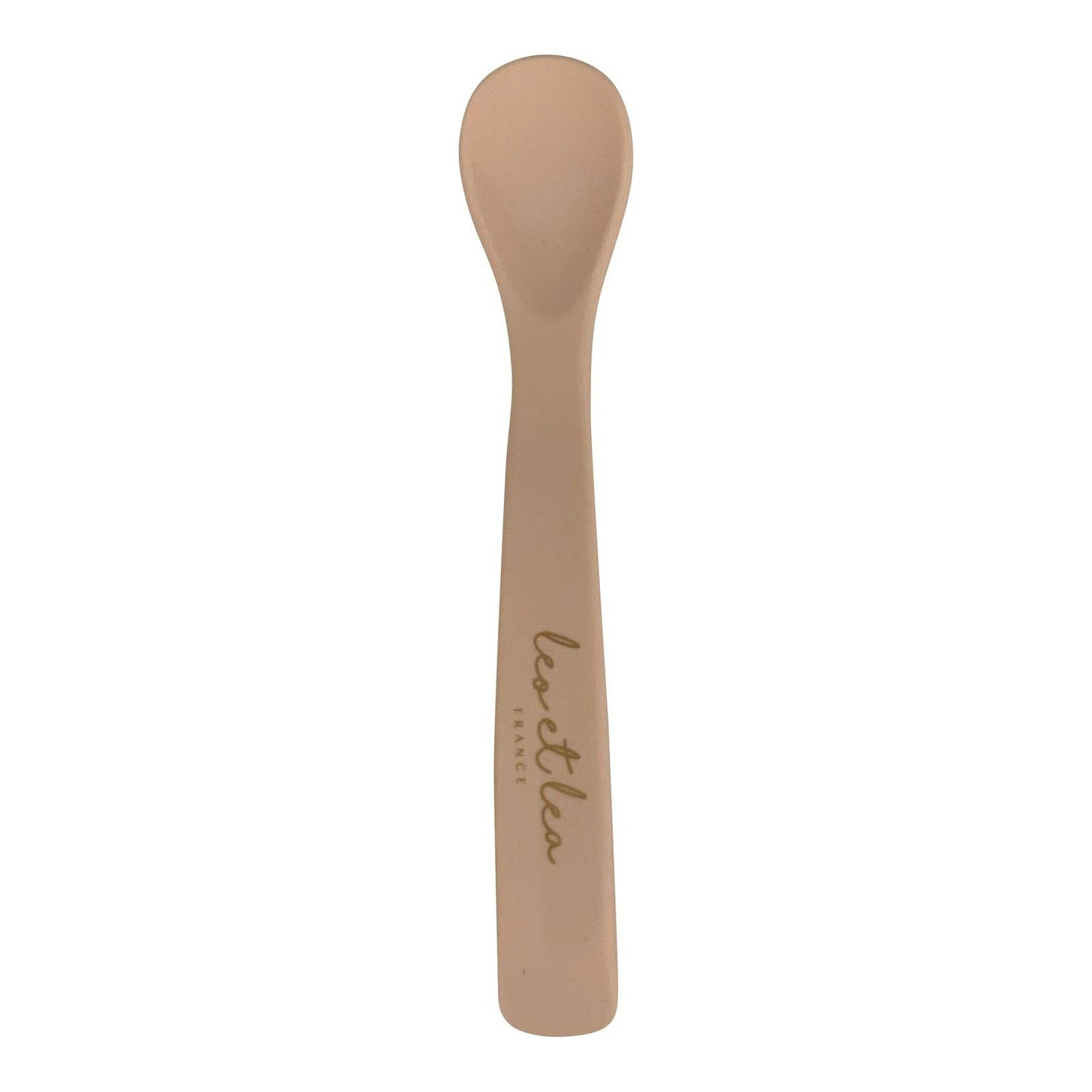leo et lea france - Cuillère en silicone, grande cuillère, silicone, cuillère grande: Beige