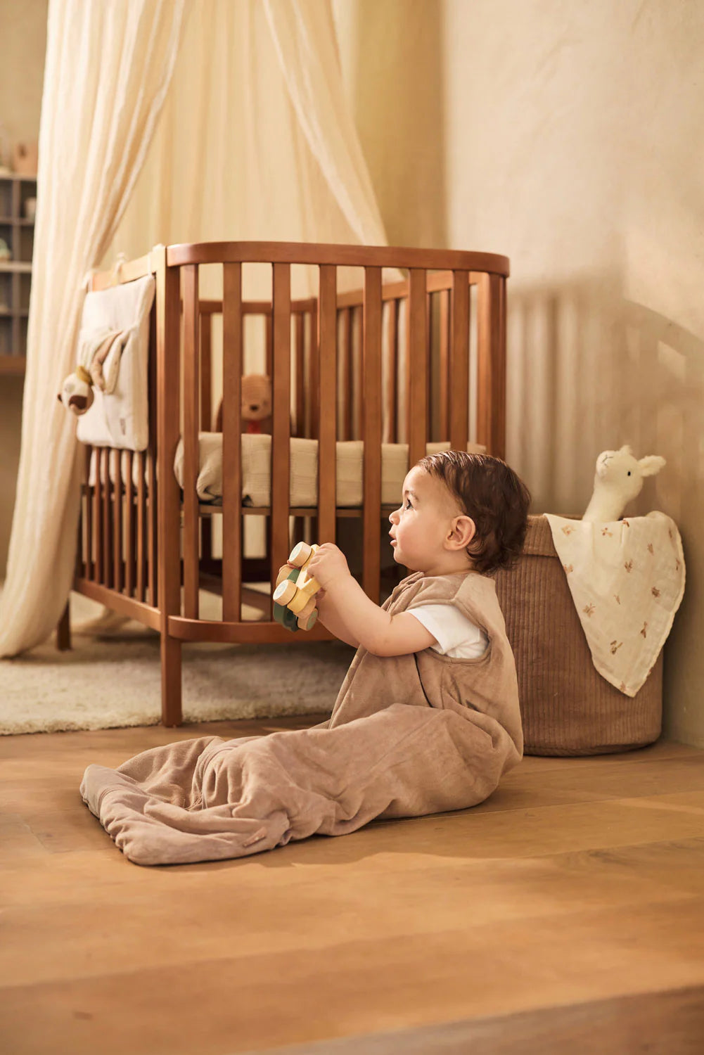 Gigoteuse sans Manches - Velvet - Milky Coffee