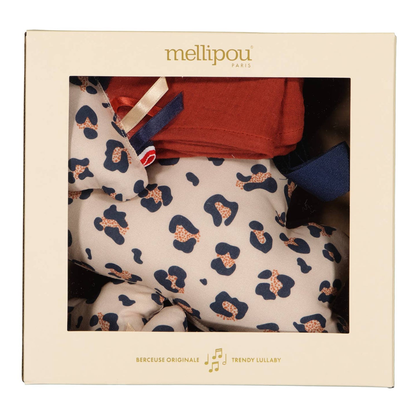 MELLIPOU - Coffret BAKER boite à musique & doudou berceuse LA BOUM 🎶