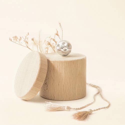 Ilado - Bola MOON sur chaine: Or jaune
