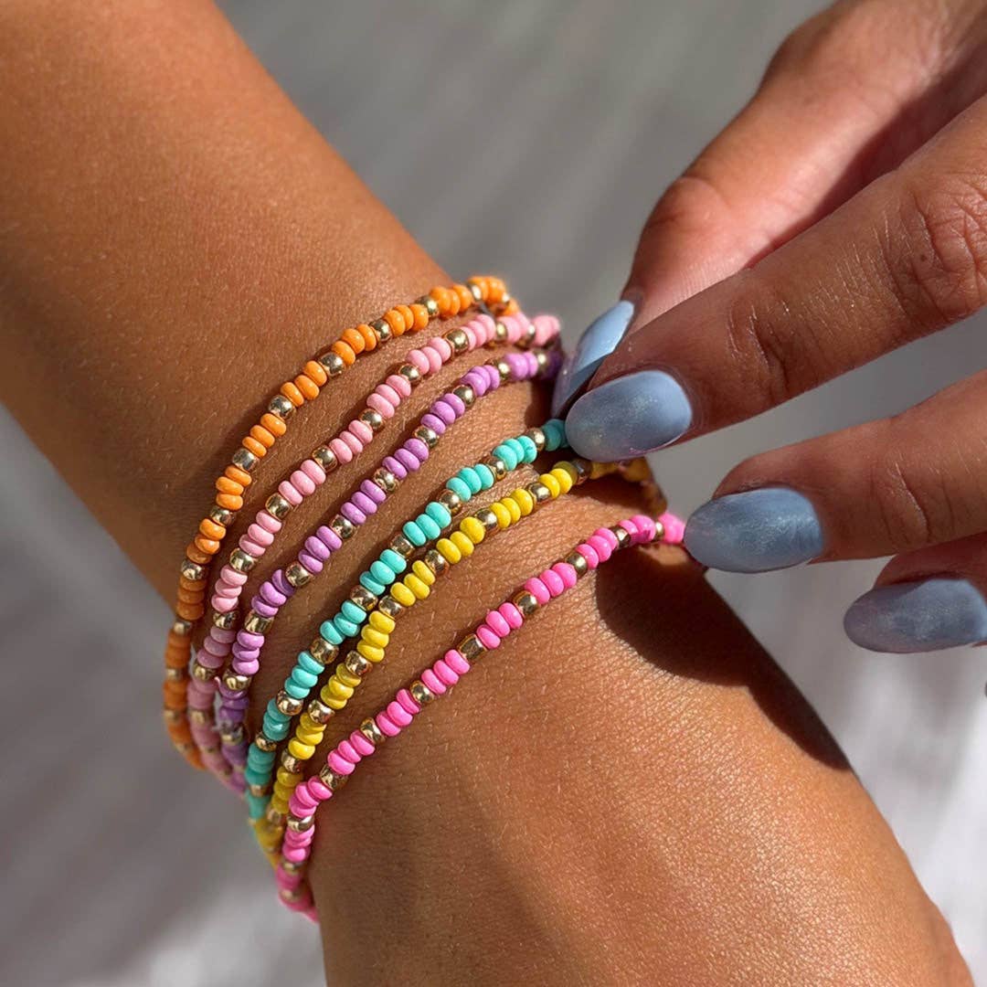 Love Ibiza - Set de bracelets Ambiance estivale