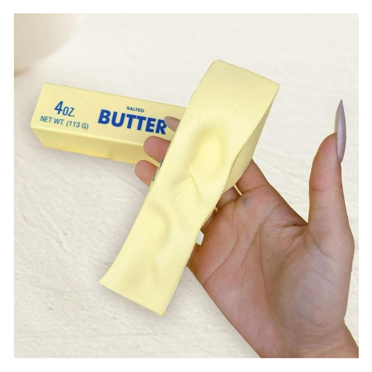 GS Wholesale (Formerly Known as Gypsy Soul) - Butter Squishy – Jouet anti-stress viral « On dirait du beurre »
