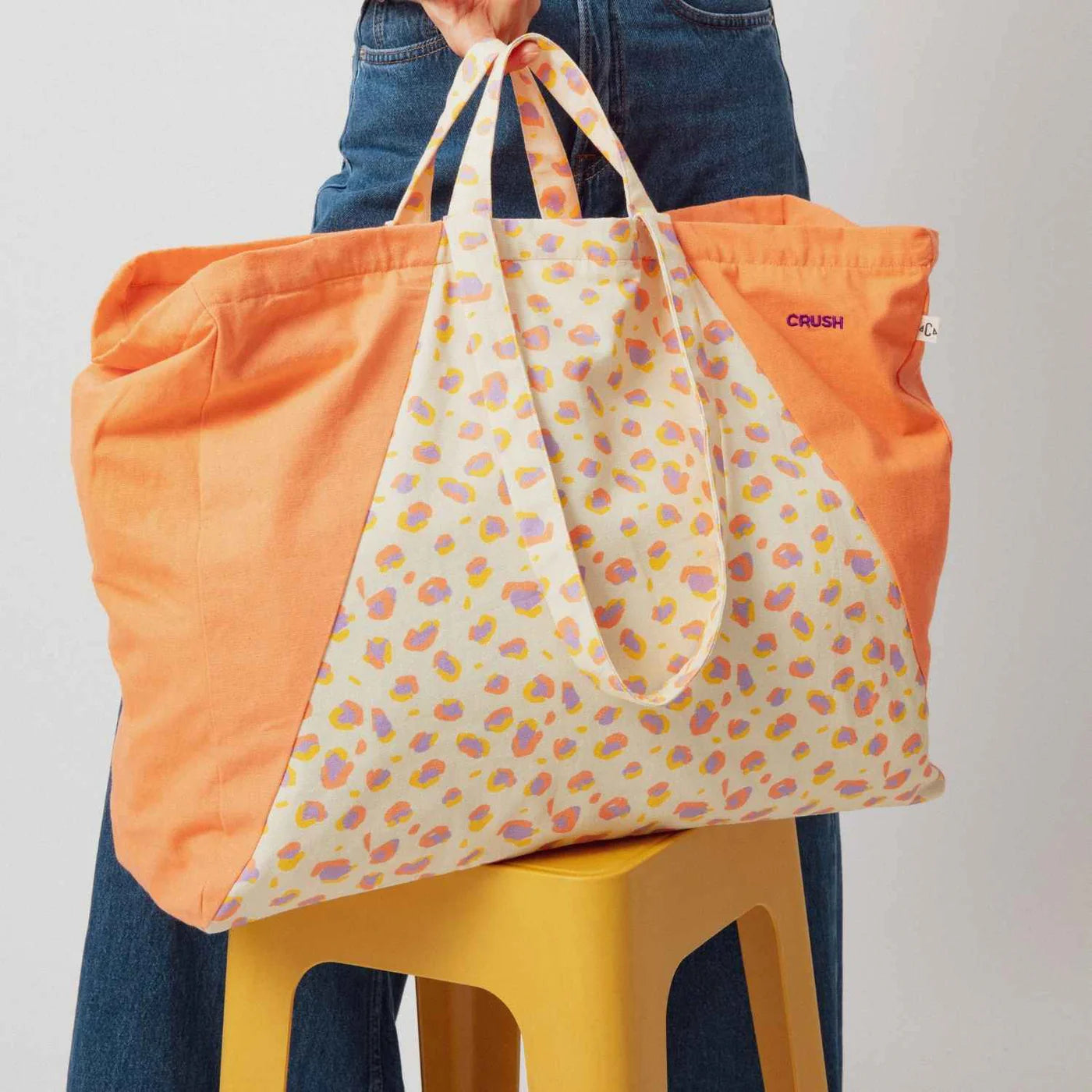 BaGrand cabas Motif Léo | Crush