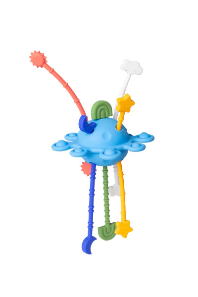 Planète multicolore - hochet bébé