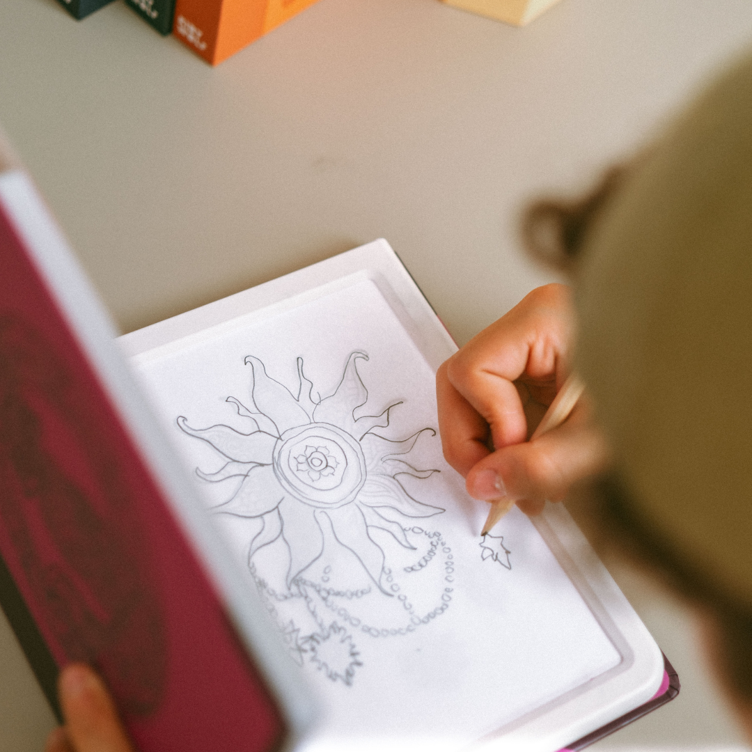 K-DRAW-PAD Refill Zen en utilisation