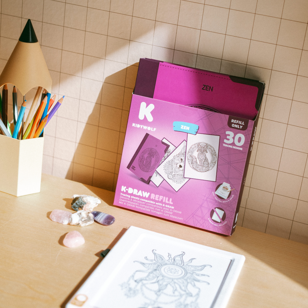 K-DRAW-PAD Refill Zen dessin en cours