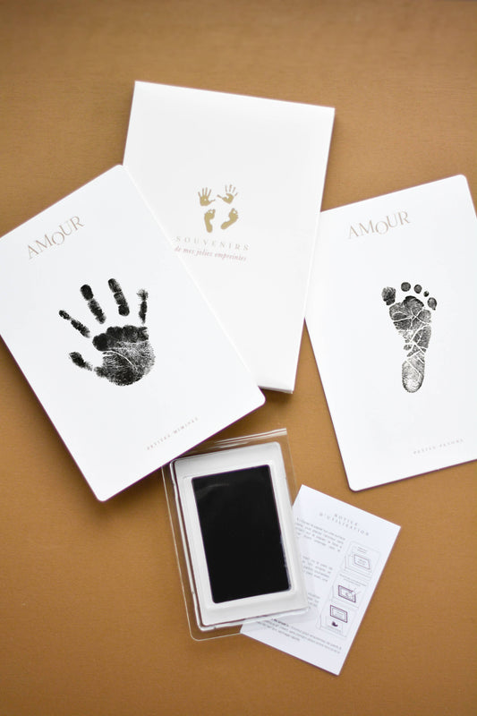 Zakuw - Kit de cartes empreintes pour bébé