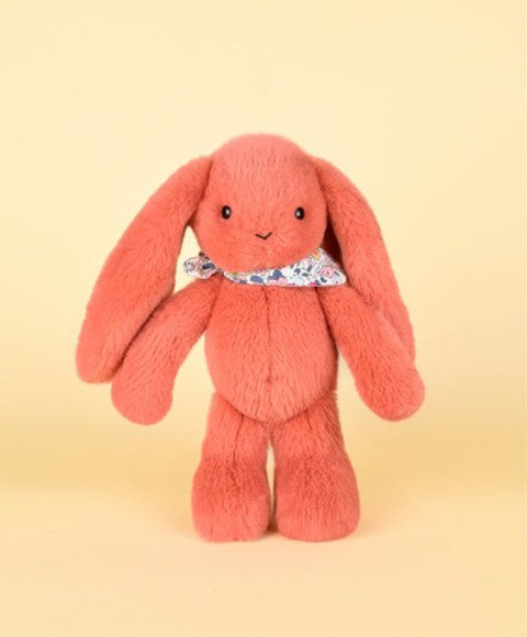 Peluche lapin 25 cm - Lapin Fleurette