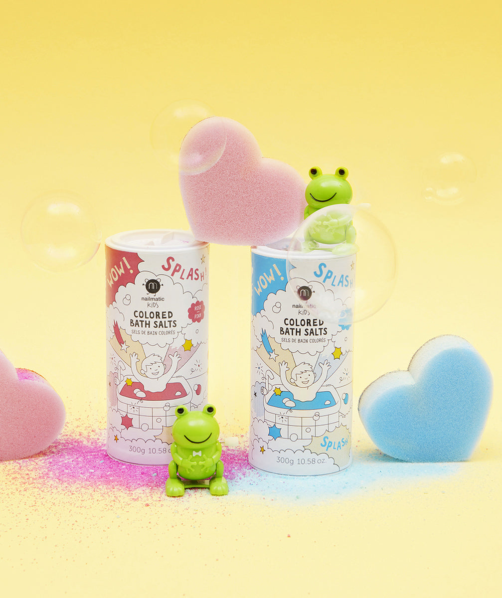 LES SELS DE BAIN MOUSSANTS ET COLORÉS