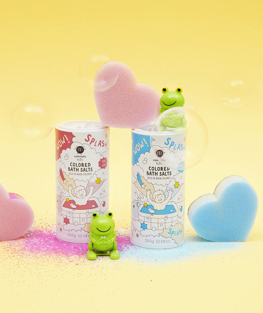 LES SELS DE BAIN MOUSSANTS ET COLORÉS
