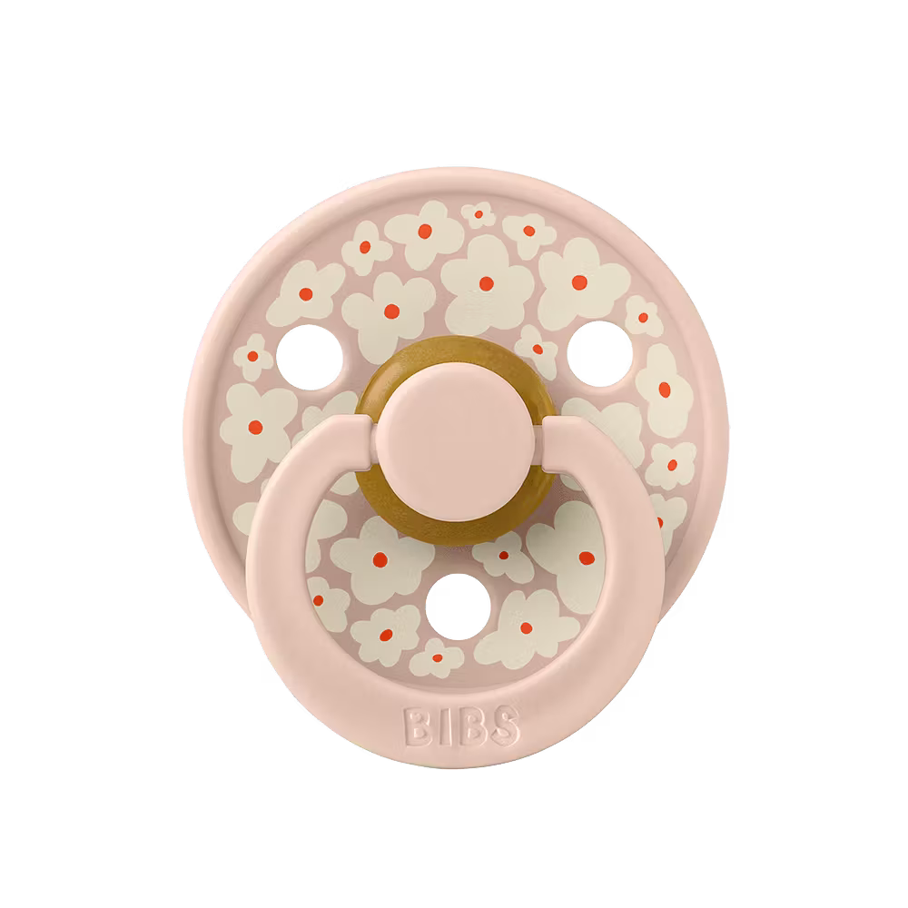 Tétine BIBS Latex - STUDIO Colour Tétine Jasmine Field - Blush