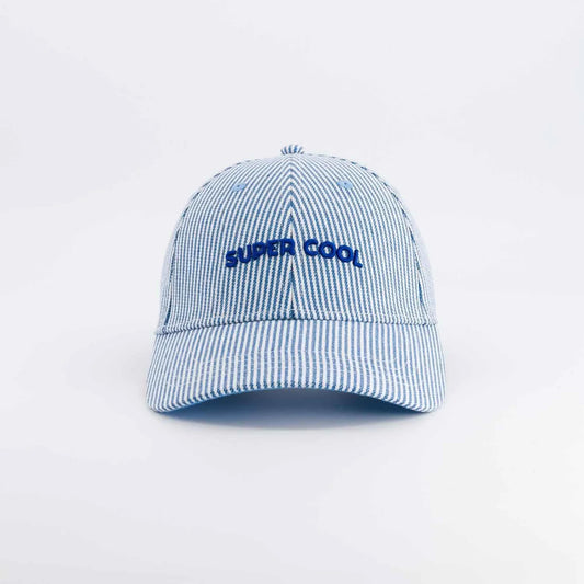 Casquette Marinière Super Cool bleu | Enfant