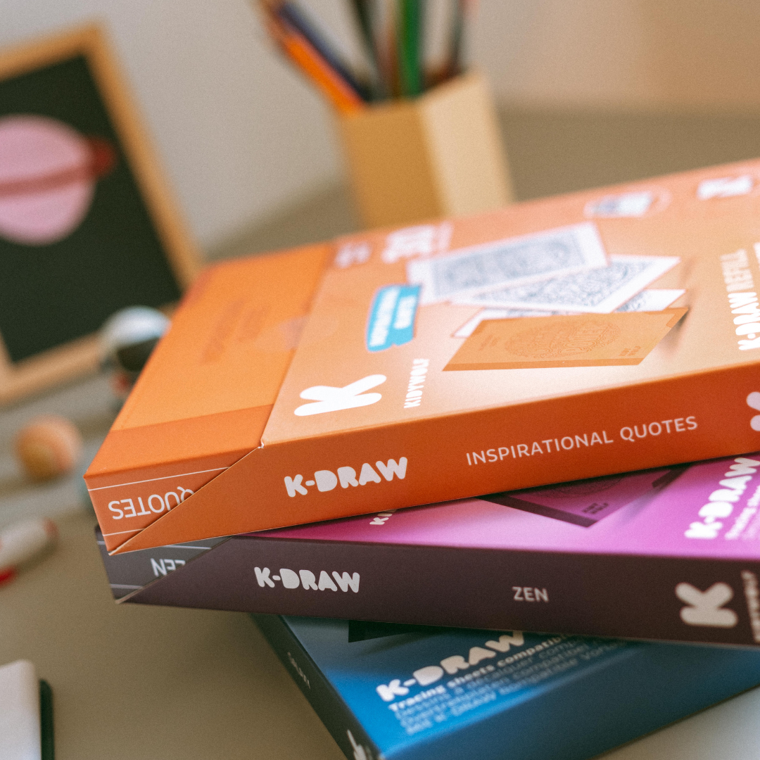 K-DRAW-PAD Refill Zen dessin terminé