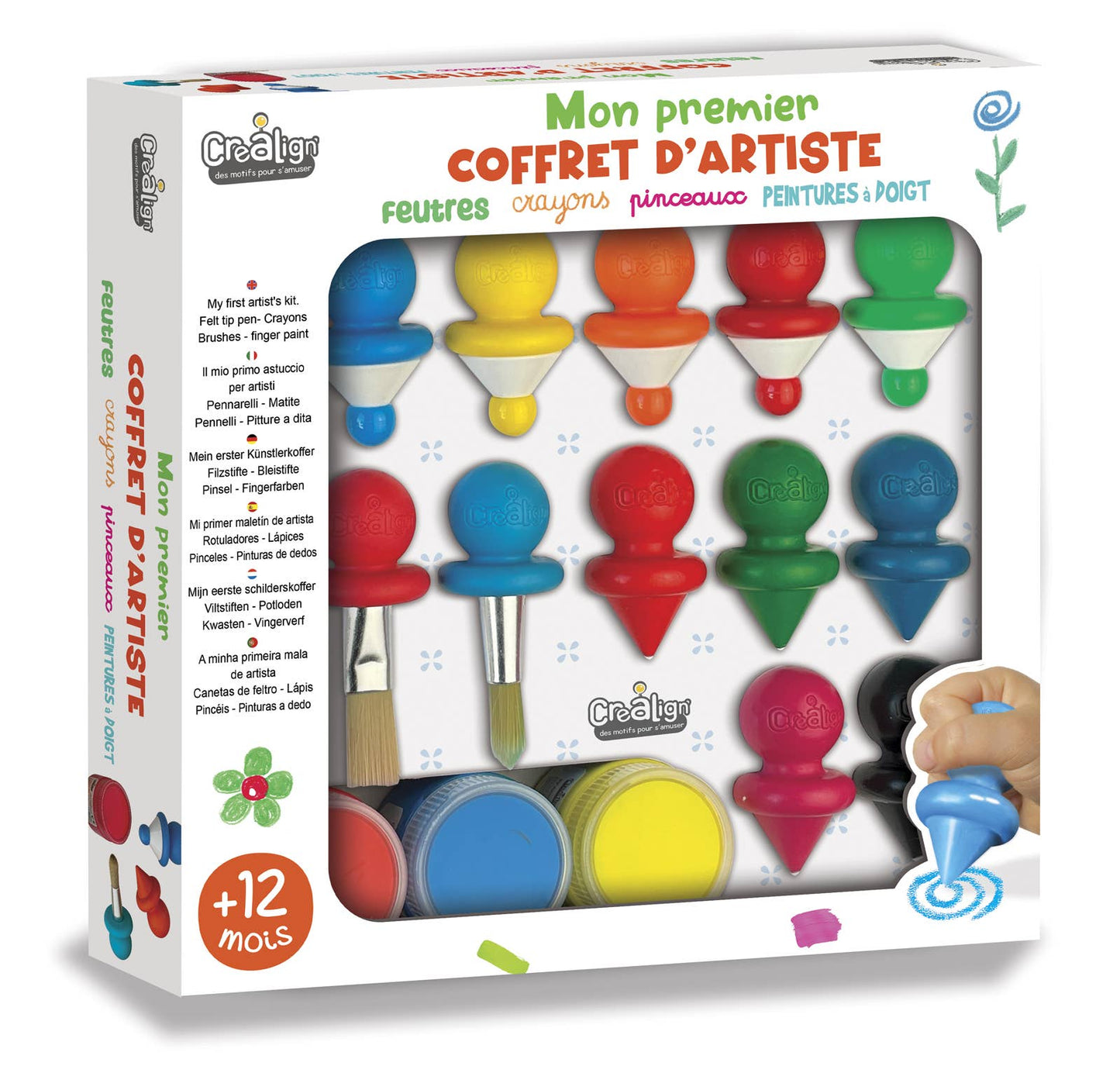 Créa Lign' - Mon premier coffret d'artiste
