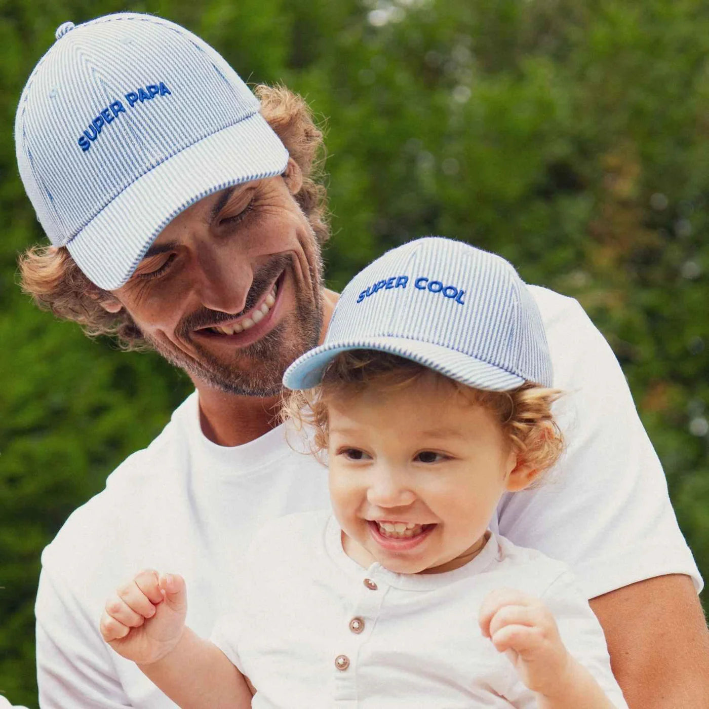 Casquette Marinière Super Cool bleu | Enfant
