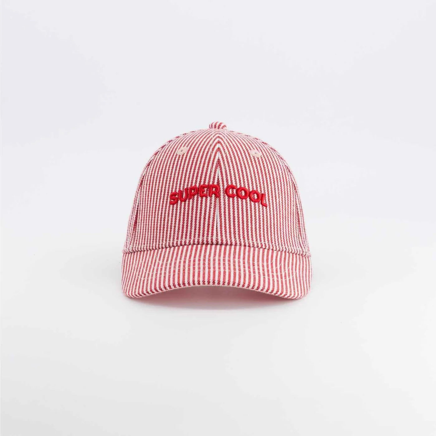 Casquette Marinière Super Cool rouge | Enfant