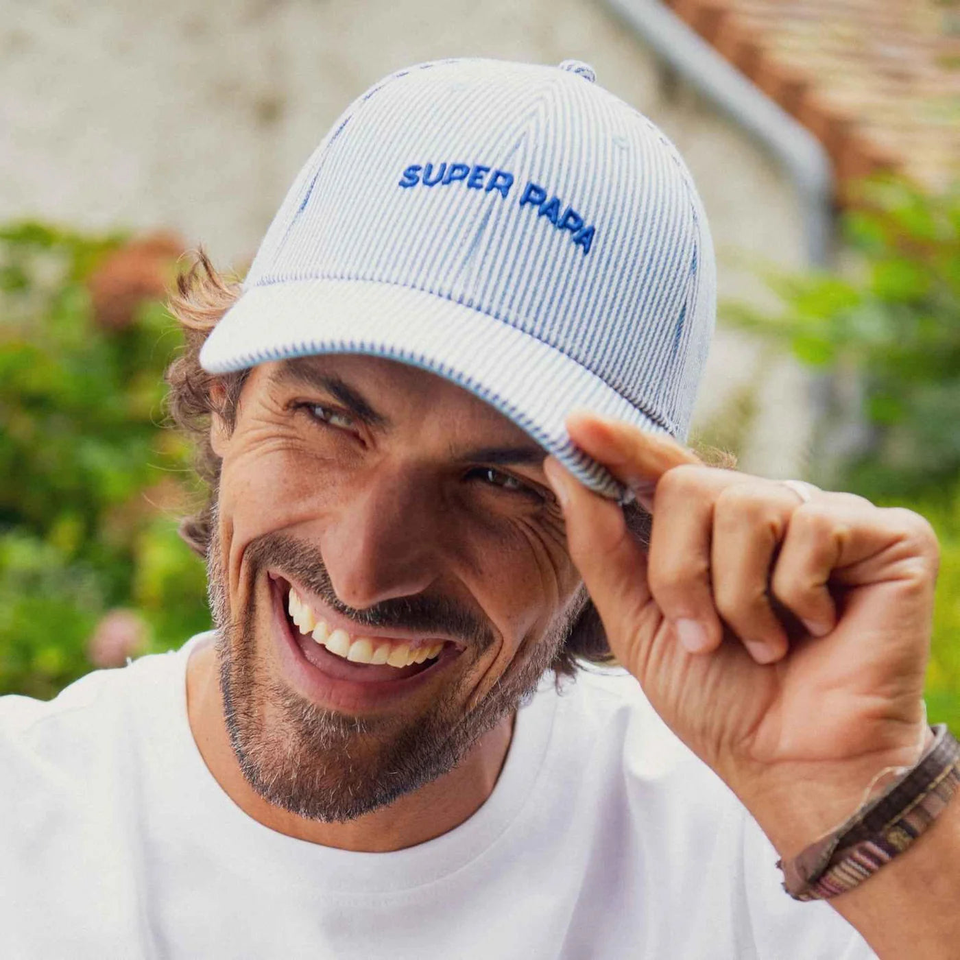 Casquette Marinière Super Papa | Adulte