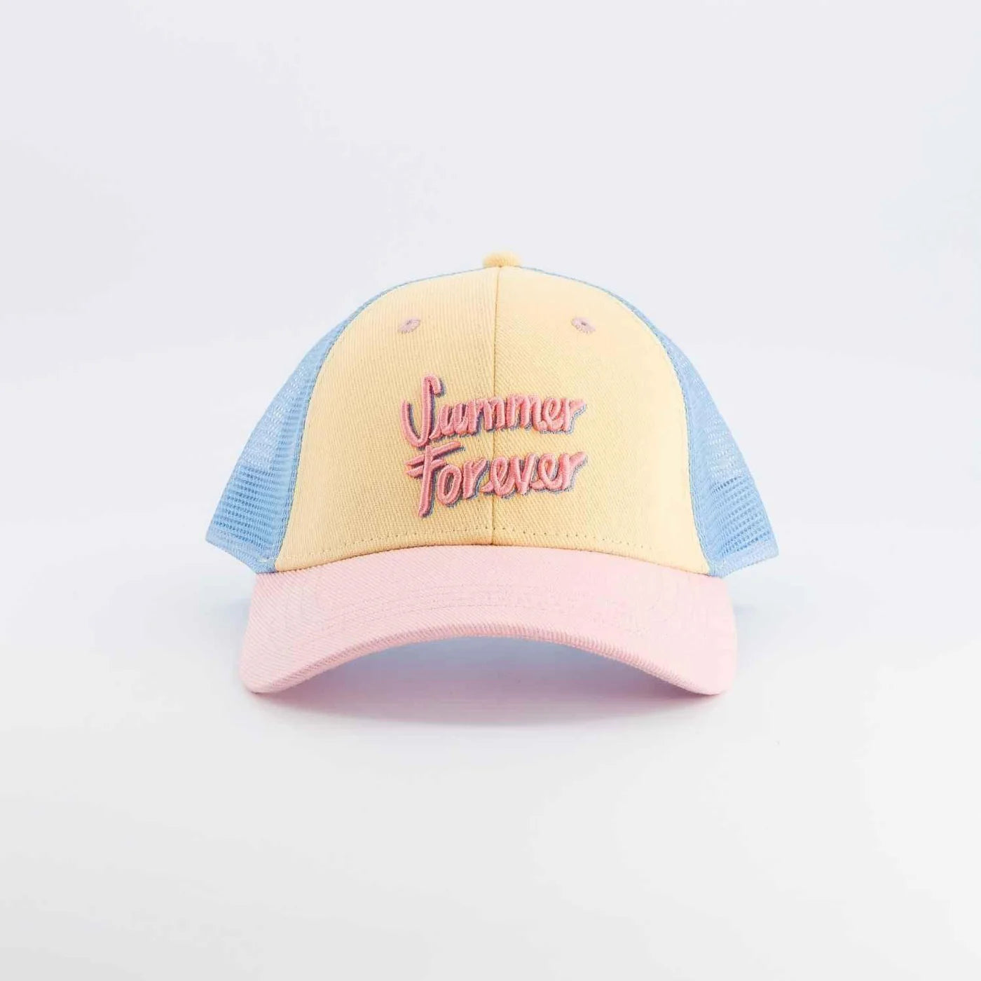 Casquette trucker Summer Forever jaune| Enfant