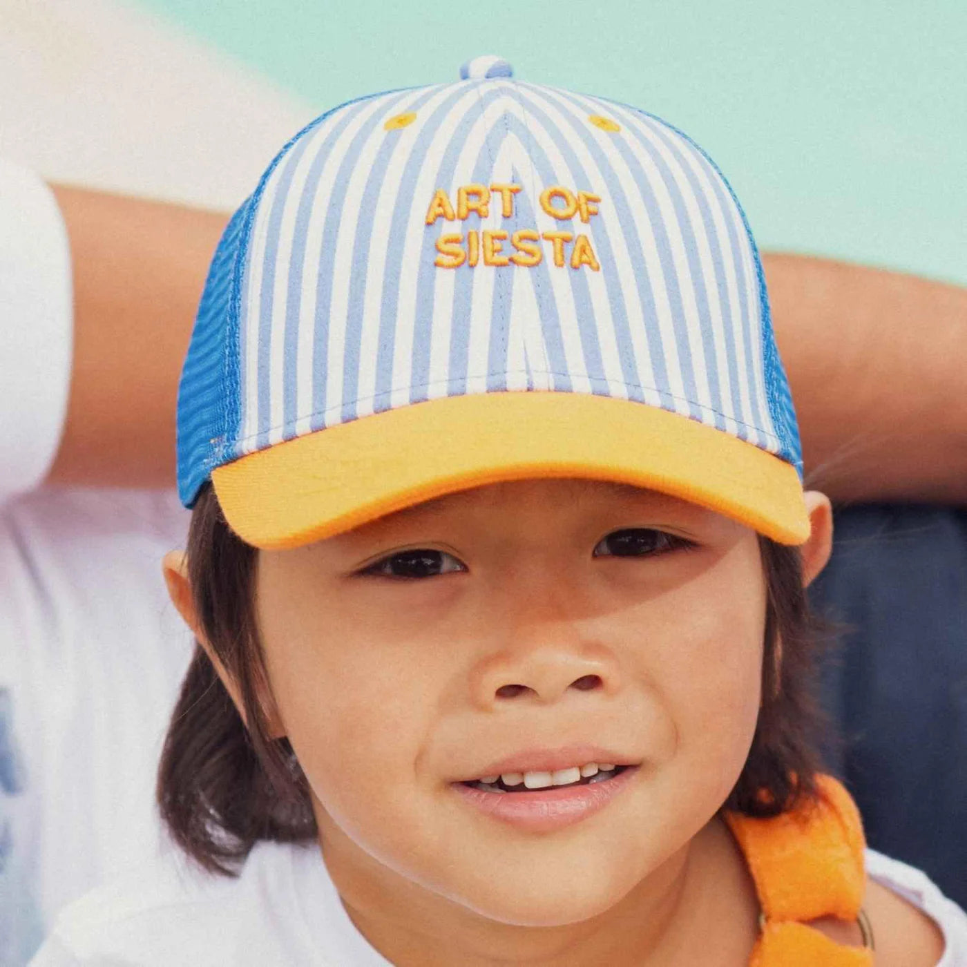 Casquette trucker rayée Art of Siesta| Enfant