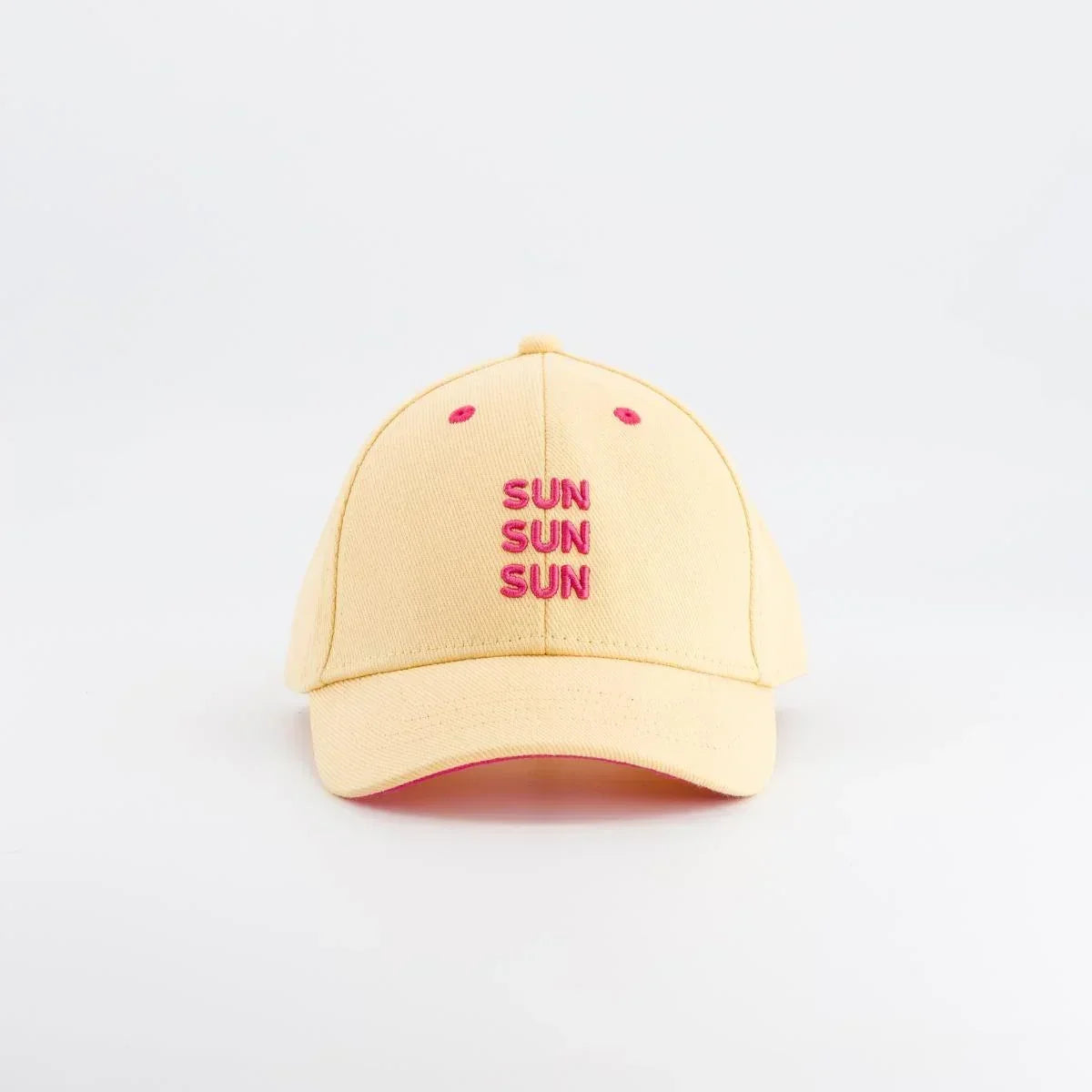 Casquette Sun Sun Sun jaune| Enfant