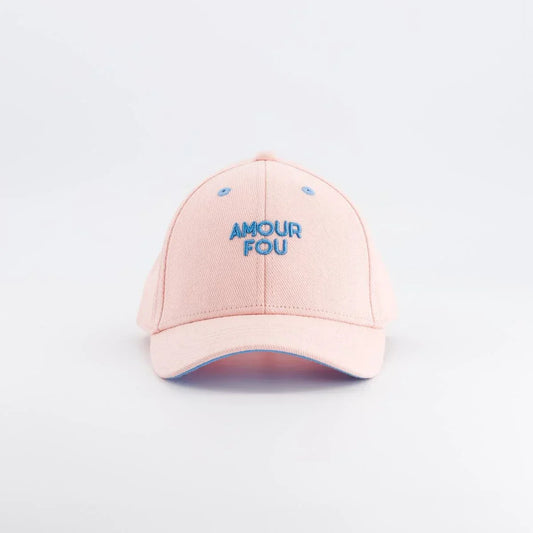 Casquette Amour Fou rose | Enfant