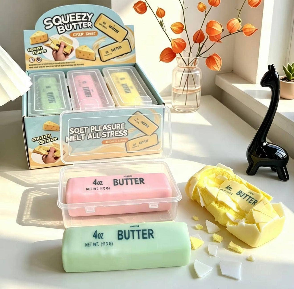 WOOM - Crispy Butter Squishy Multicolor