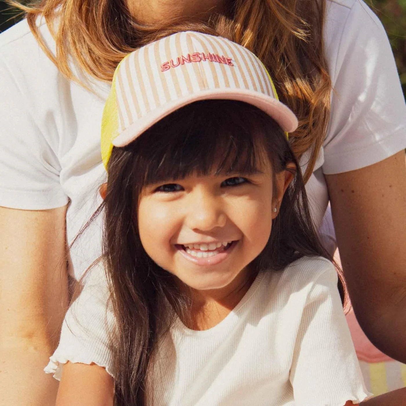 Casquette trucker rayée Sunshine| Enfant