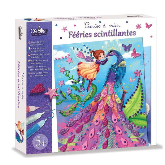 Créa Lign' - Cartes à créer, Fééries scintillantes