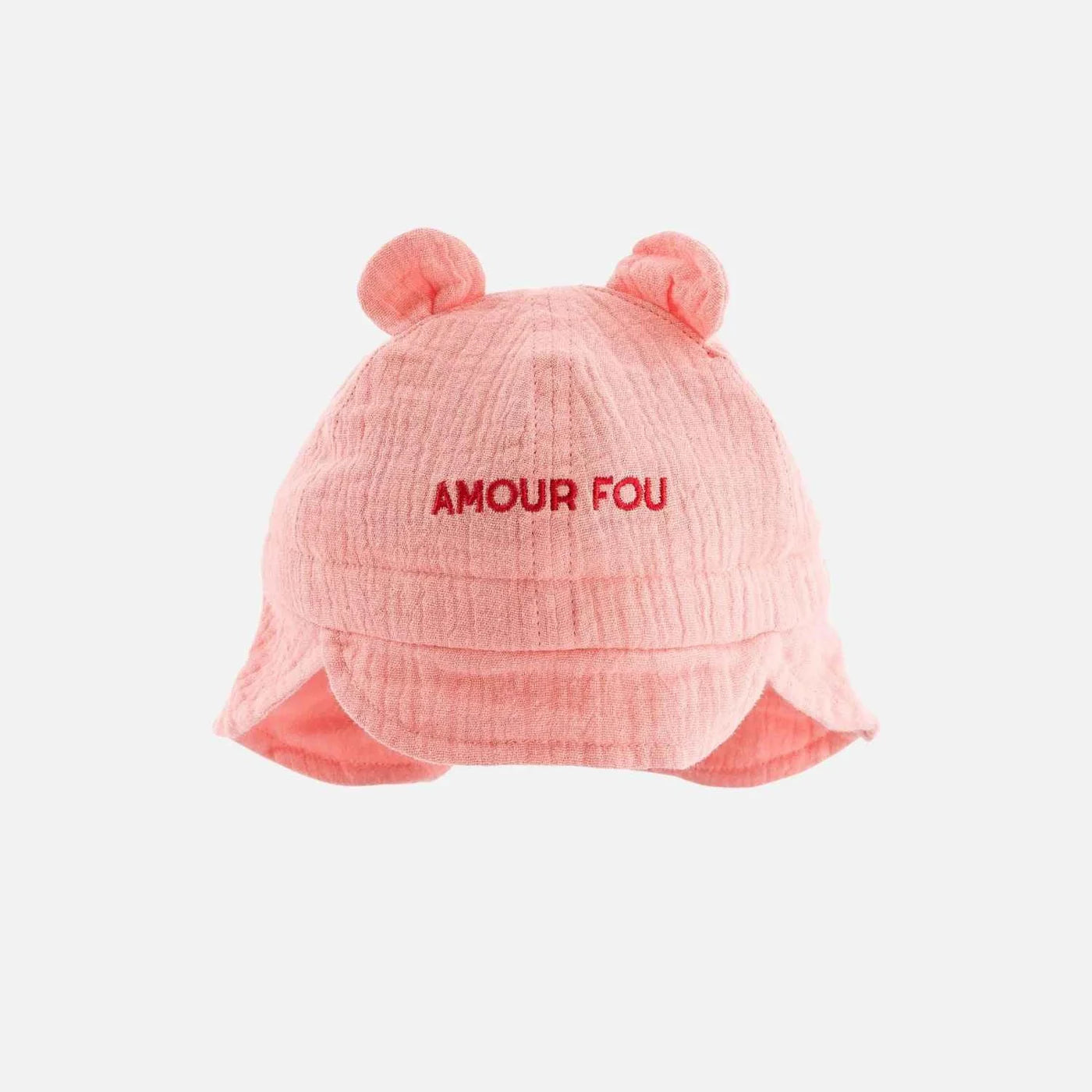 Chapeau bébé Amour Fou rose | Enfant
