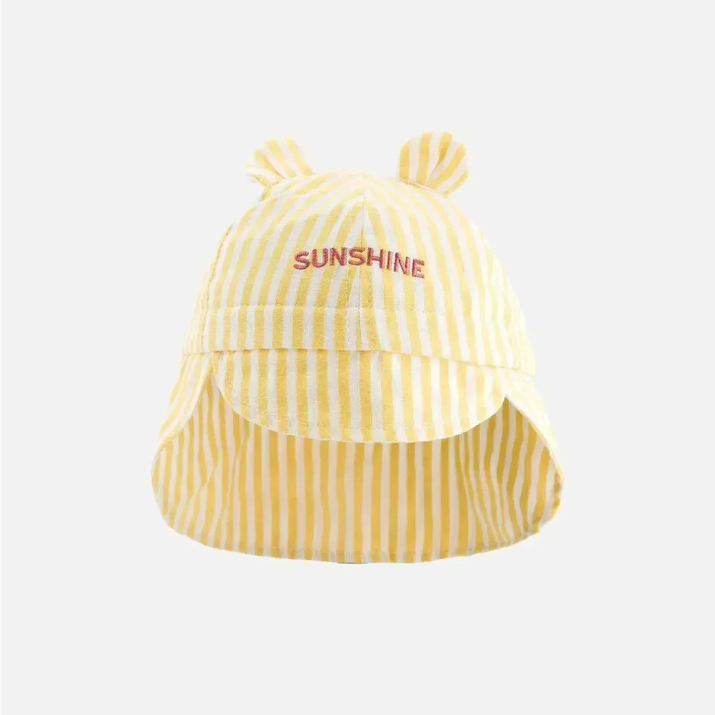 Chapeau bébé Sunshine rayé jaune| Enfant